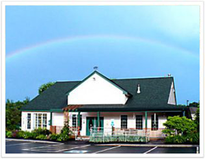 Rainbow over Clinic